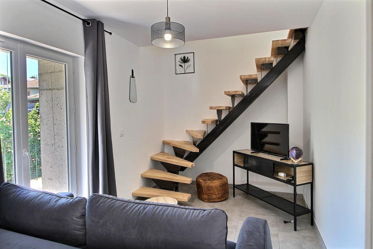 Apt Type 3 En Duplex Sur Evian Les Bains Vue Lac Eksteriør bilde